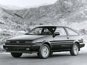 Toyota Corolla GT-S sport Liftback 1985 года